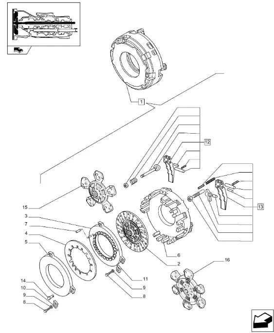 5092797 - диск ведомый