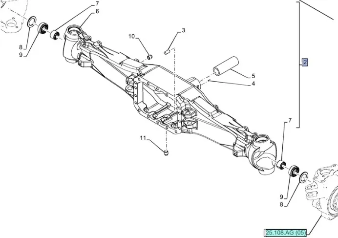 87633677 - Корпус моста