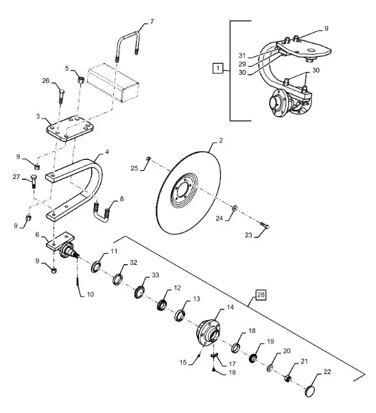 28705006 - Корпус ступицы